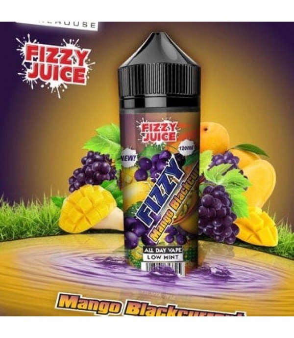 MOHAWK & CO FIZZY MANGO BLACKCURRANT 100ML SHORTFILL E LIQUID 70VG VAPE