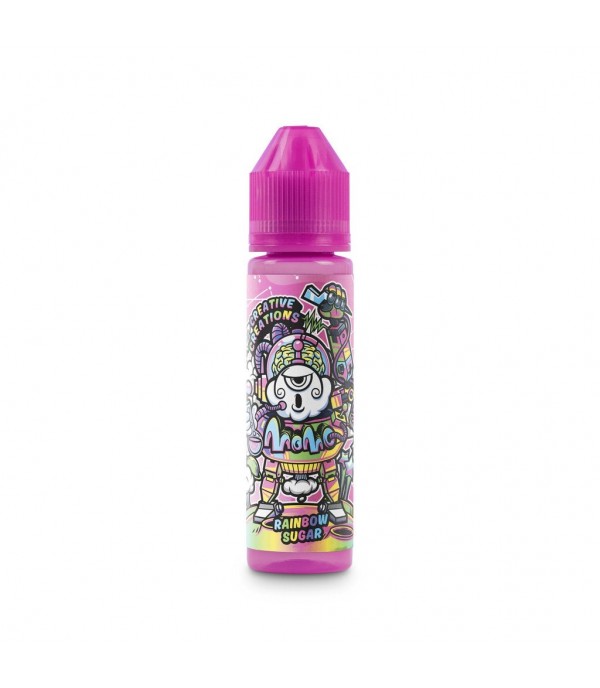 Momo Creative Creations Rainbow Sugar 50ML E Liquid 70VG Vape 0MG Juice