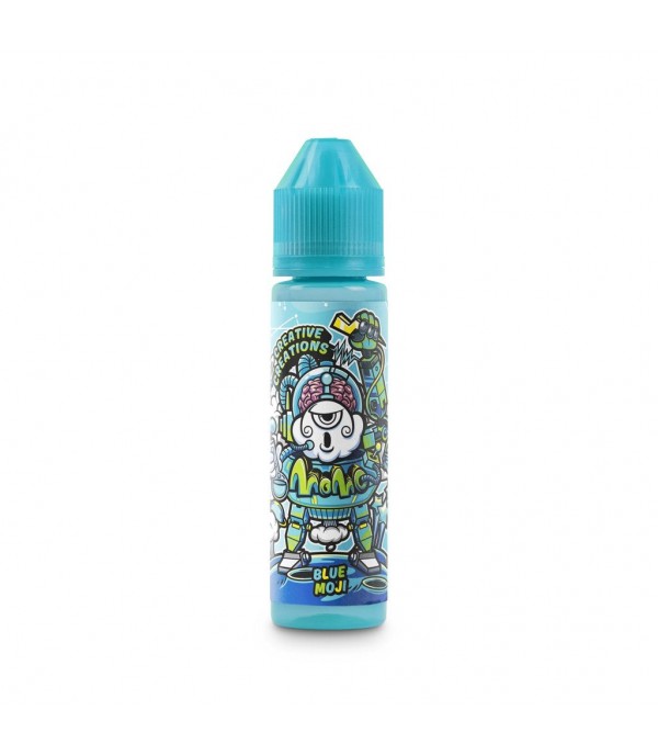 Momo Creative Creations Blue Moji 50ML E Liquid 70VG Vape 0MG Juice