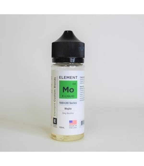 Mojito Element. 100ML E-Liquid, 0MG Vape 80VG/20PG Juice