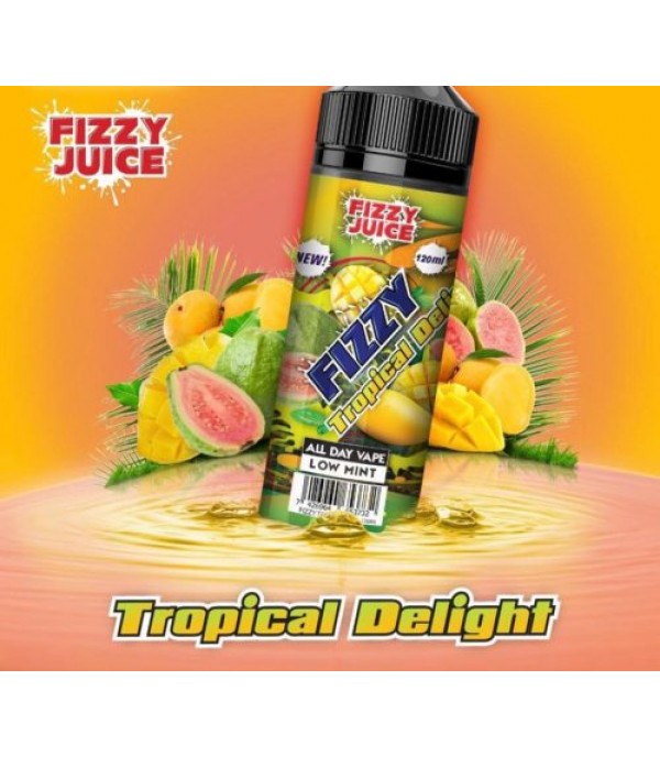 MOHAWK & CO FIZZY TROPICAL DELIGHT 100ML SHORTFILL E LIQUID 70VG VAPE