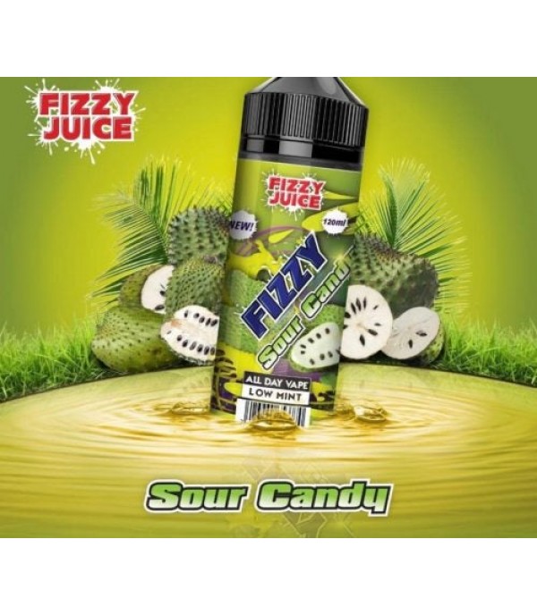 MOHAWK & CO FIZZY SOUR CANDY 100ML SHORTFILL E LIQUID 70VG VAPE