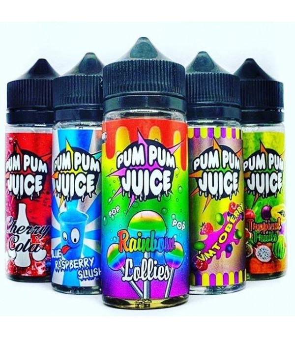 Mixed Berry Menthol by Pum Pum Juice. 0MG 100ML E-liquid. 70VG/30PG Vape Juice