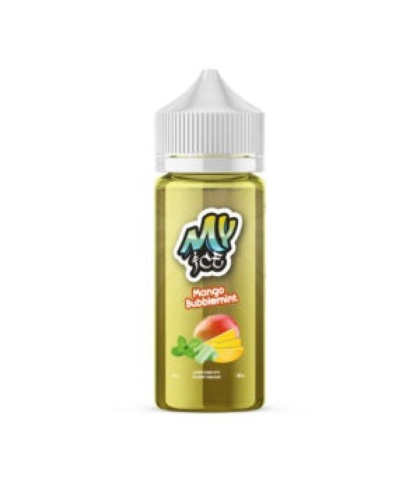 My Ice Mango Bubblemint By My E-liquids 100ML E Liquid 70VG Vape 0MG Juice