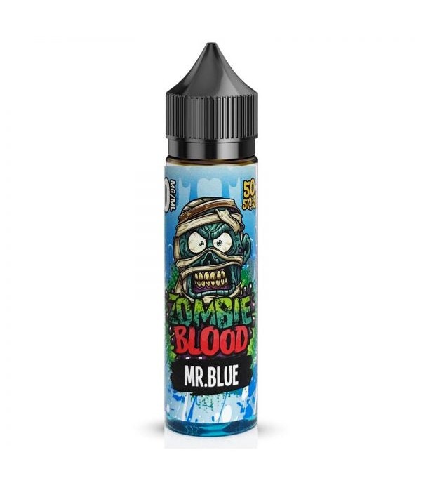 Mr Blue By Zombie Blood 50ML E Liquid 50VG Vape 0MG Juice