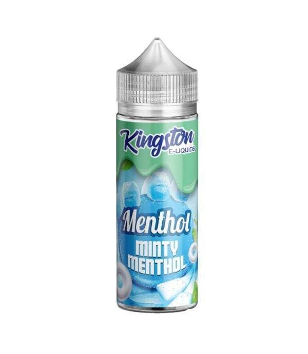 Minty Menthol by Kingston 100ML E Liquid 70VG Vape 0MG Juice