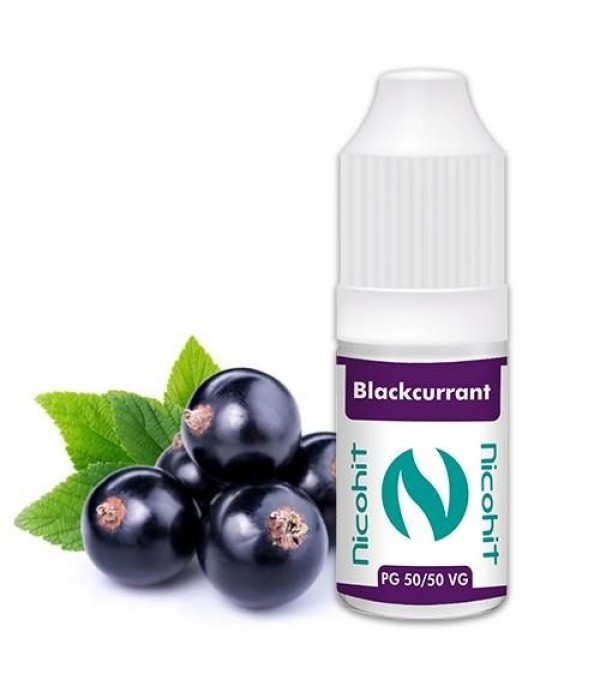 NICOHIT BLACKCURRANT E LIQUID E JUICE 10ML TPD 3/6/12/18MG MULTIBUY