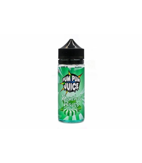 Menthol Waves by Pum Pum Juice. 0MG 100ML E-liquid. 70VG/30PG Vape Juice