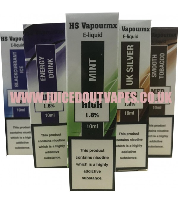 Menthol HS VapourMX 10ml E Liquid Juice All Strengths