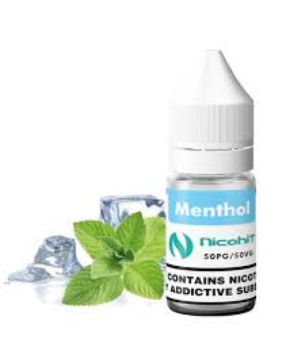 NICOHIT MENTHOL PREMIUM E LIQUID E JUICE 10ML TPD 3/6/12/18MG MULTIBUY