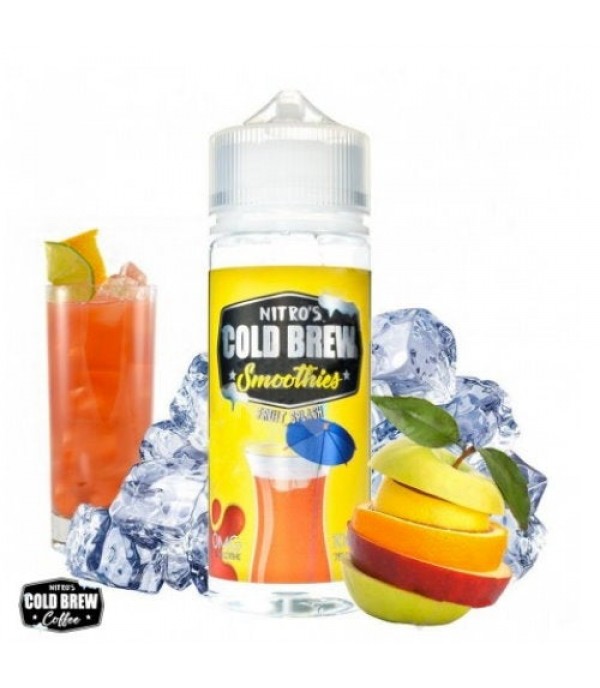 NITROS COLD BREW SMOOTHIES – FRUIT SPLASH 100ML SHORTFILL E LIQUID 75VG VAPE