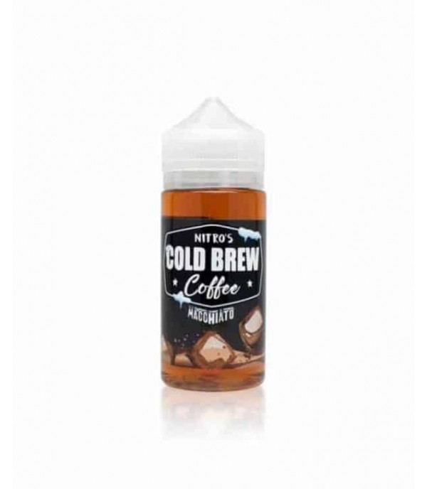 NITROS COLD BREW COFFEE – MACCHIATO 100ML SHORTFILL E LIQUID 70VG VAPE