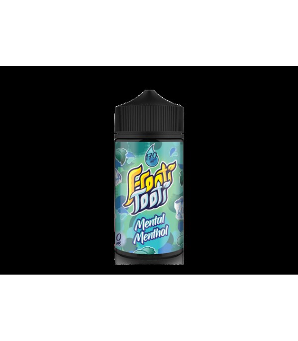 Mental Menthol by Frooti Tooti 200ML E Liquid, 70VG Vape, 0MG Juice