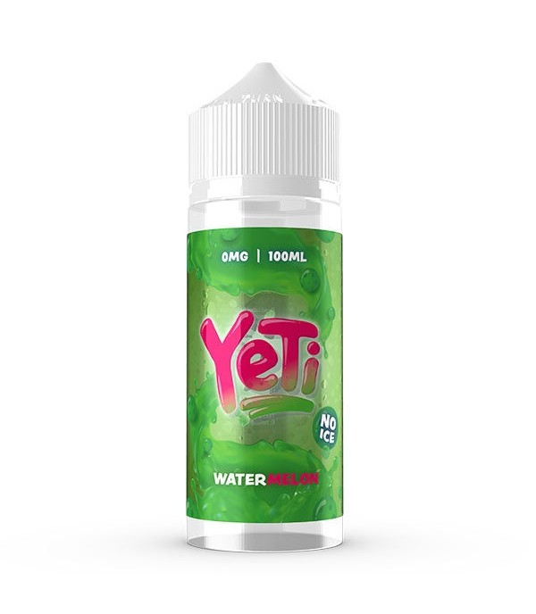 No Ice Range - Watermelon By Yeti | 100ML E Liquid | 70VG Vape | 0MG Juice