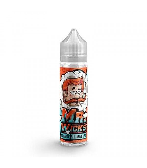 Orange & Lime Fizz E-Liquid by Mr Wicks - 50ml Shortfill E Liquid 70VG Vape