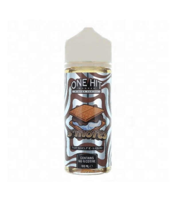 ONE HIT WONDER WINTER SERIES – S’MORES 100ML SHORTFILL E LIQUID 80VG VAPE