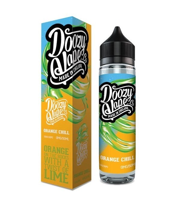 Orange Chill by Doozy Vape 0MG 50ML E-liquid. 70VG/30PG Vape Juice