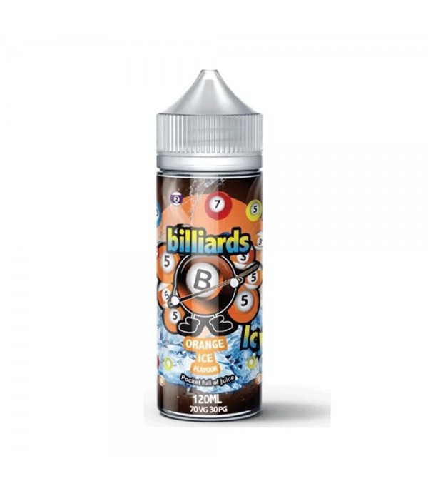 Orange Ice - Billiards 100ML E Liquid 70VG Vape 0MG Juice