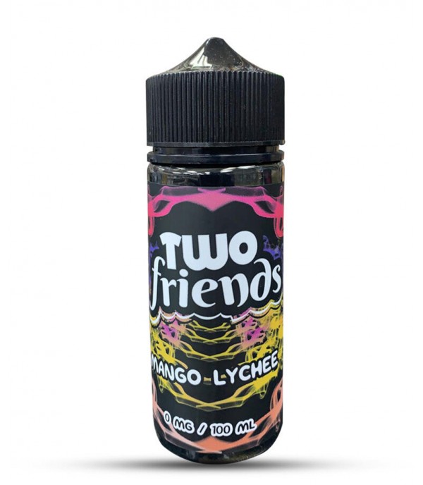 Mango Lychee By Two Friends 100ML E Liquid 70VG Vape 0MG Juice