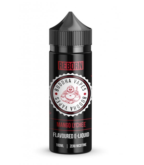 Mango Lychee - Reborn by Buddha Vapes 100ML E Liquid 80VG Vape 0MG Juice