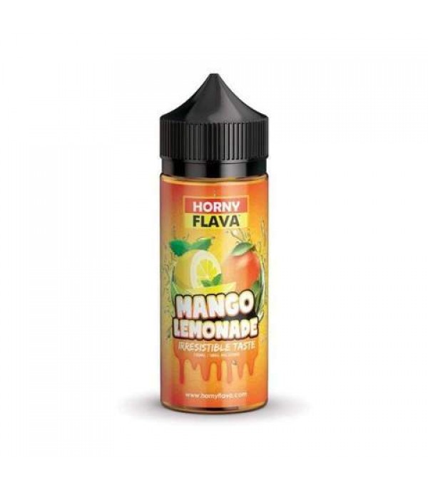 Mango Lemonade by Horny Flava. 100ML E-liquid, 0MG Vape, 70VG Juice