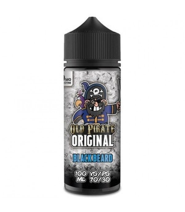 Original - Black Beard by Old Pirate 100ML E Liquid, 70VG Vape, 0MG Juice, Shortfill