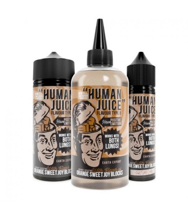 Orange Sweet Joy Blocks by Human Juice 50ML 100ML 200ML E Liquid 70VG Vape 0MG Juice