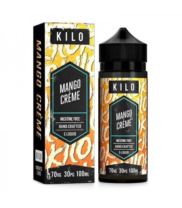 Mango Creme by Kilo, 100ML E Liquid, 70VG Vape, 0MG Juice