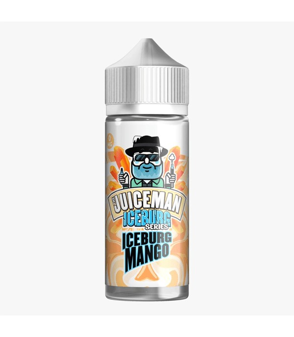 Mango By The Juiceman Iceburg 100ML E Liquid 50VG Vape 0MG Juice