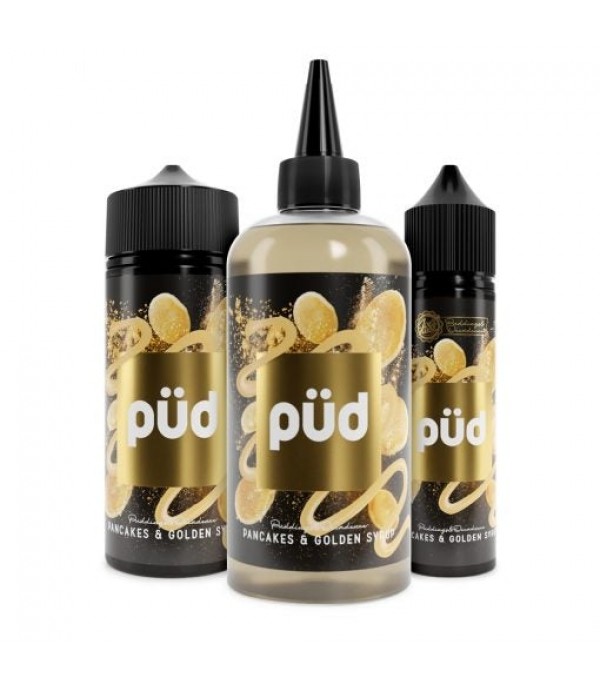 Pancakes & Golden Syrup by Pud 50ml, 100ml, 200ml E Liquid Vape Juice 70vg 30pg - Joes Juice