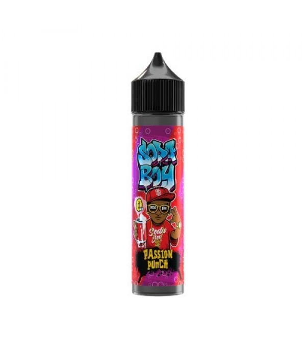 PASSION PUNCH E-LIQUID BY SODA BOY 50ML SHORTFILL 70VG VAPE