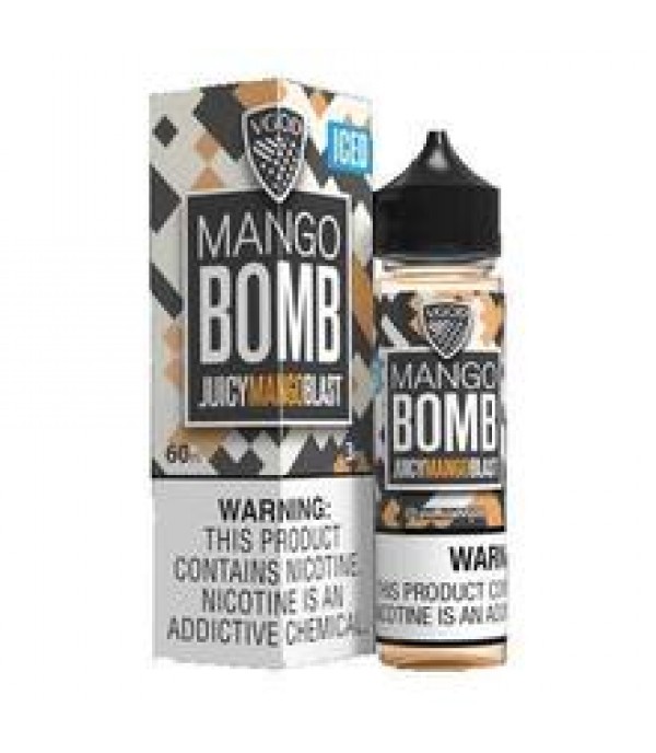 Mango Bomb Iced By Vgod 50ML E Liquid 70VG Vape 0MG Juice