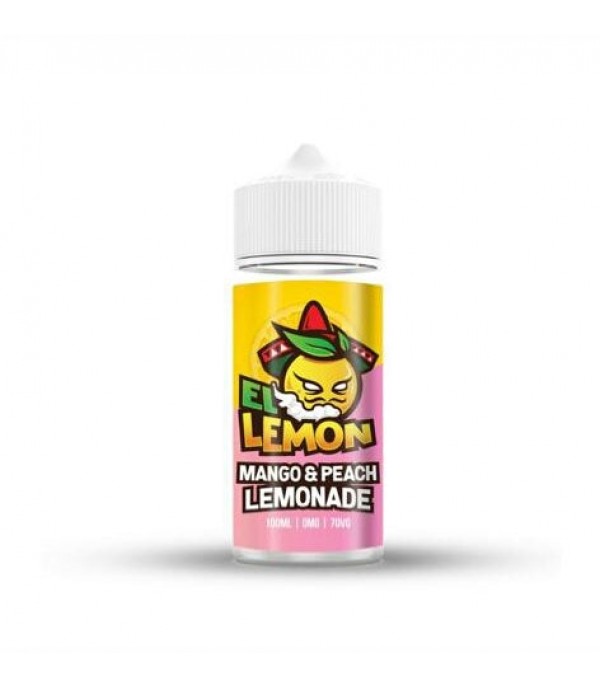 Mango & Peach Lemonade By El Lemon 100ML E Liquid 70VG/30PG Vape 0MG Juice