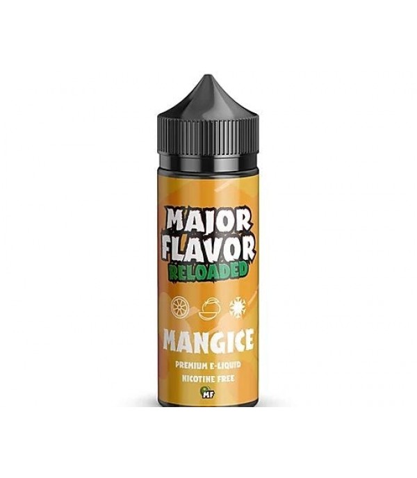 Mangice by Major Flavor Reloaded, 100ML E Liquid, 70VG Vape, 0MG Juice