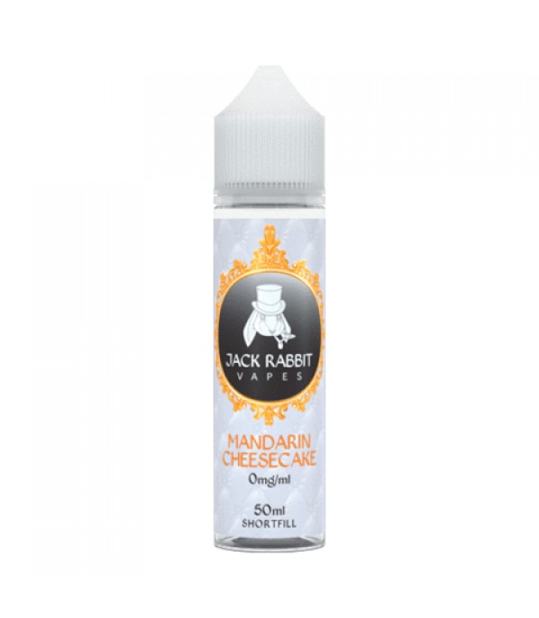 Mandarin Cheesecake By Jack Rabbit Vapes 50ML E Liquid 70VG Vape 0MG Juice