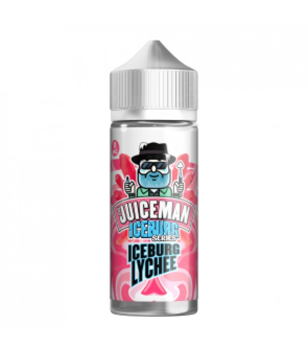 Lychee By The Juiceman Iceburg 100ML E Liquid 50VG Vape 0MG Juice