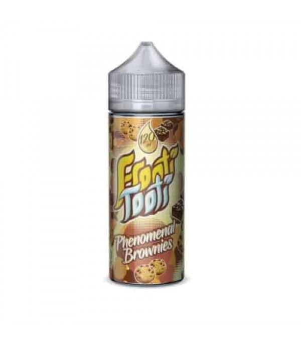 PHENOMENAL BROWNIES E LIQUID BY FROOTI TOOTI 100ML SHORTFILL 70VG VAPE