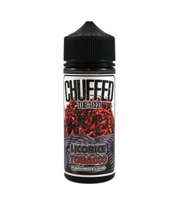 Licorice Tobacco - Tobacco By Chuffed 100ML E Liquid 70VG Vape 0MG Juice