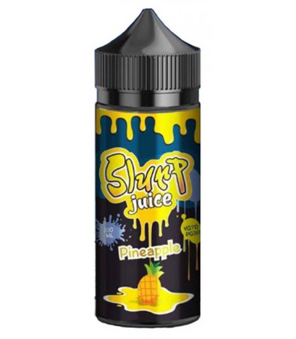 Pineapple - Slurp Juice, 100ML E Liquid, 70VG Vape, 0MG Juice, Shortfill