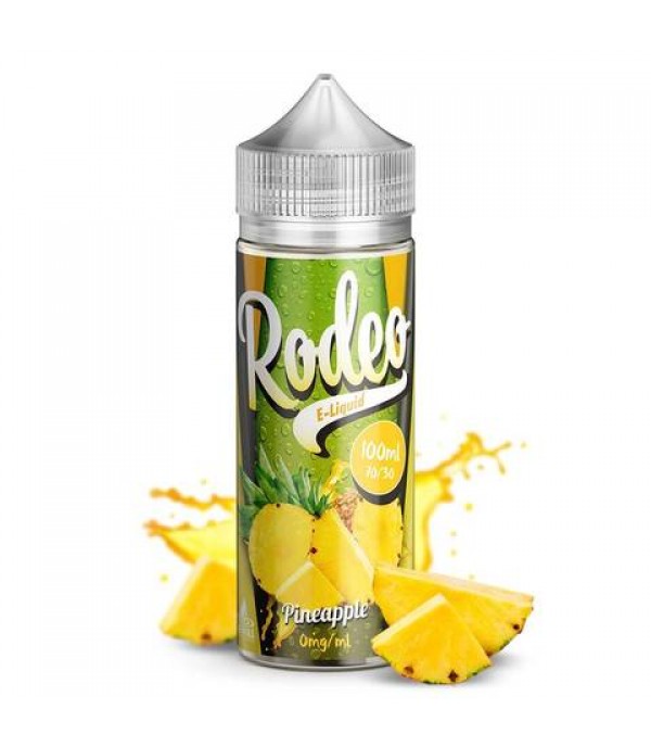 Pineapple by Rodeo, 100ML E Liquid, 70VG Vape, 0MG Juice