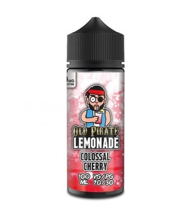 Lemonade - Colossal Cherry by Old Pirate 100ML E Liquid, 70VG Vape, 0MG Juice, Shortfill