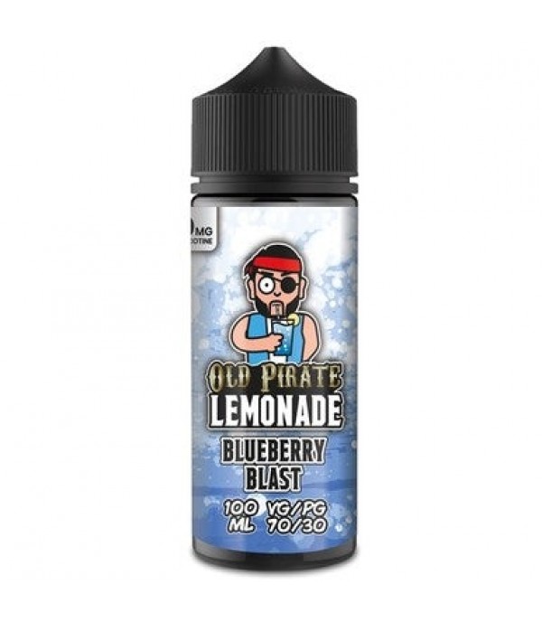 Lemonade - Blueberry Blast by Old Pirate 100ML E Liquid, 70VG Vape, 0MG Juice, Shortfill