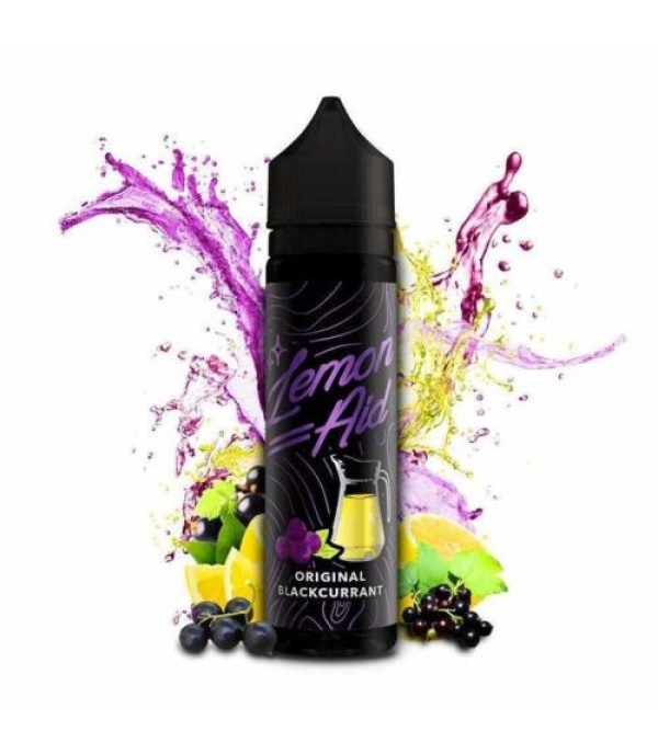 LEMON-AID – ORIGINAL BLACKCURRANT 50ML SHORTFILL E LIQUID 80VG VAPE