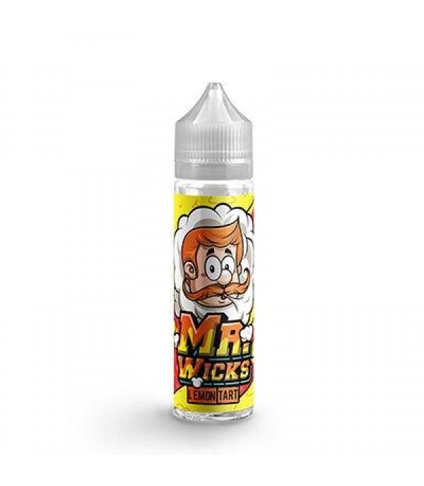 Lemon Tart E-Liquid by Mr Wicks - 50ml Shortfill E Liquid 70VG Vape