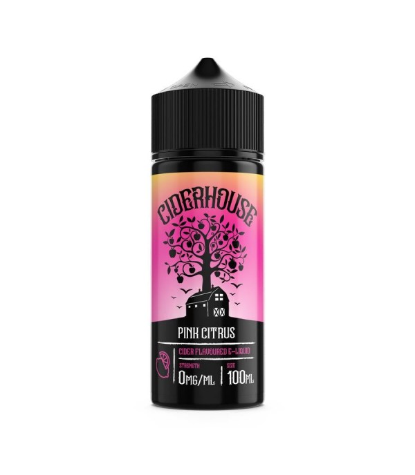 Pink Citrus - Ciderhouse, 100ML E Liquid, 70VG Vape, 0MG Juice, Shortfill