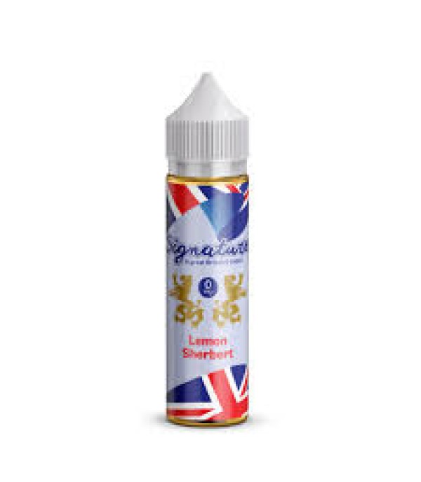 Lemon sherbet by Signature 50ml E Liquid Juice 50VG Vape Shortfill