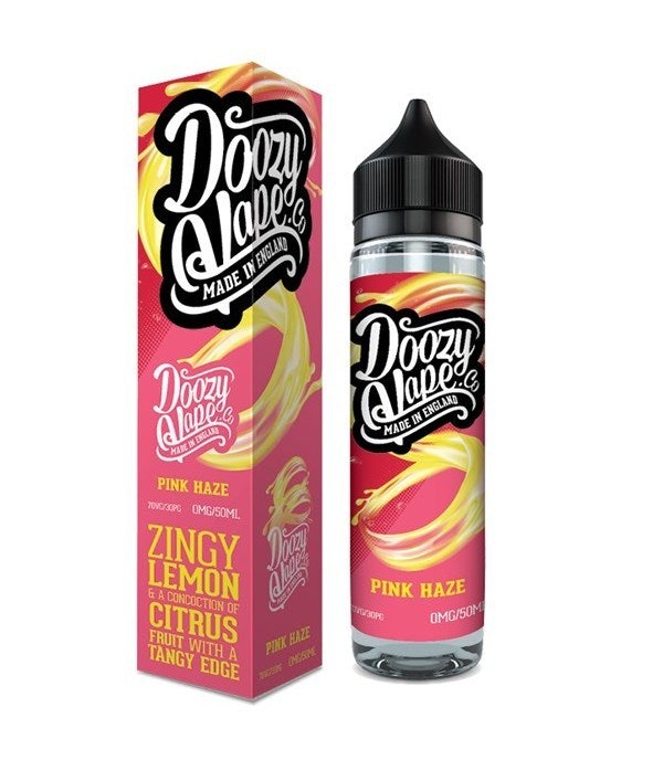 Pink Haze by Doozy Vape 0MG 50ML E-liquid. 70VG/30PG Vape Juice