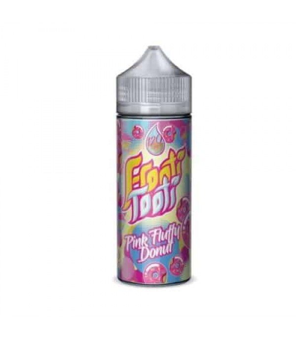 PINK FLUFFY DONUT E LIQUID BY FROOTI TOOTI 100ML SHORTFILL 70VG VAPE