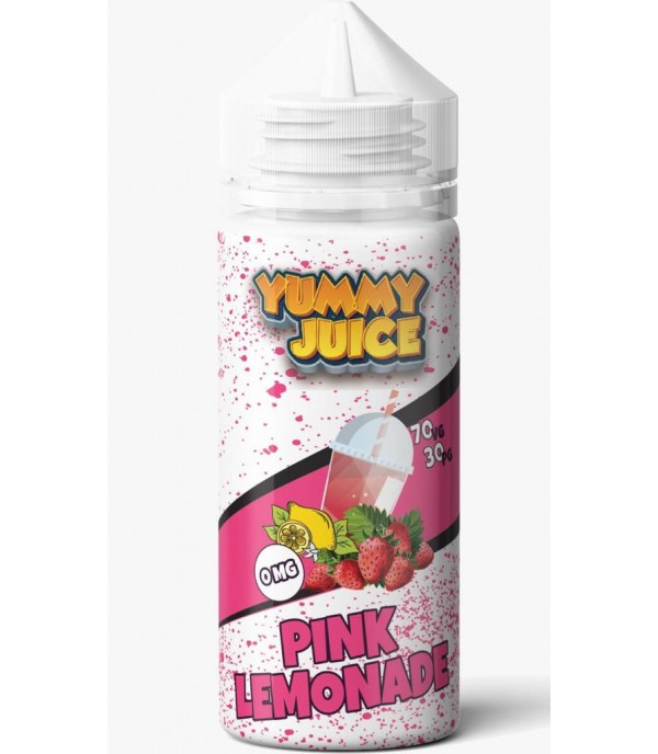 Pink Lemonade by Yummy Juice 100ML E Liquid 70VG Vape 0MG Juice