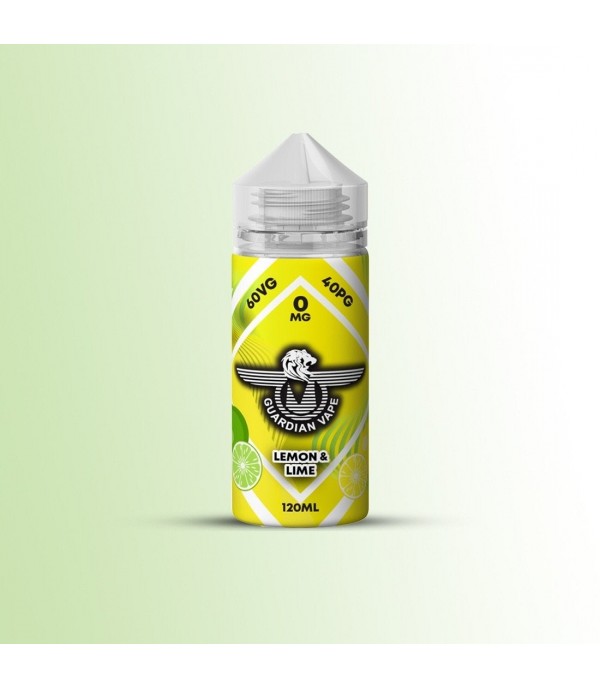 Lemon & Lime by Guardian Vape 100ML E Liquid 60VG Vape 0MG Juice